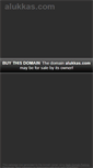 Mobile Screenshot of alukkas.com